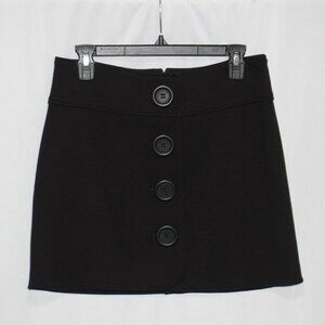 Ideology Black Size 4 Skirt w/Large Buttons
